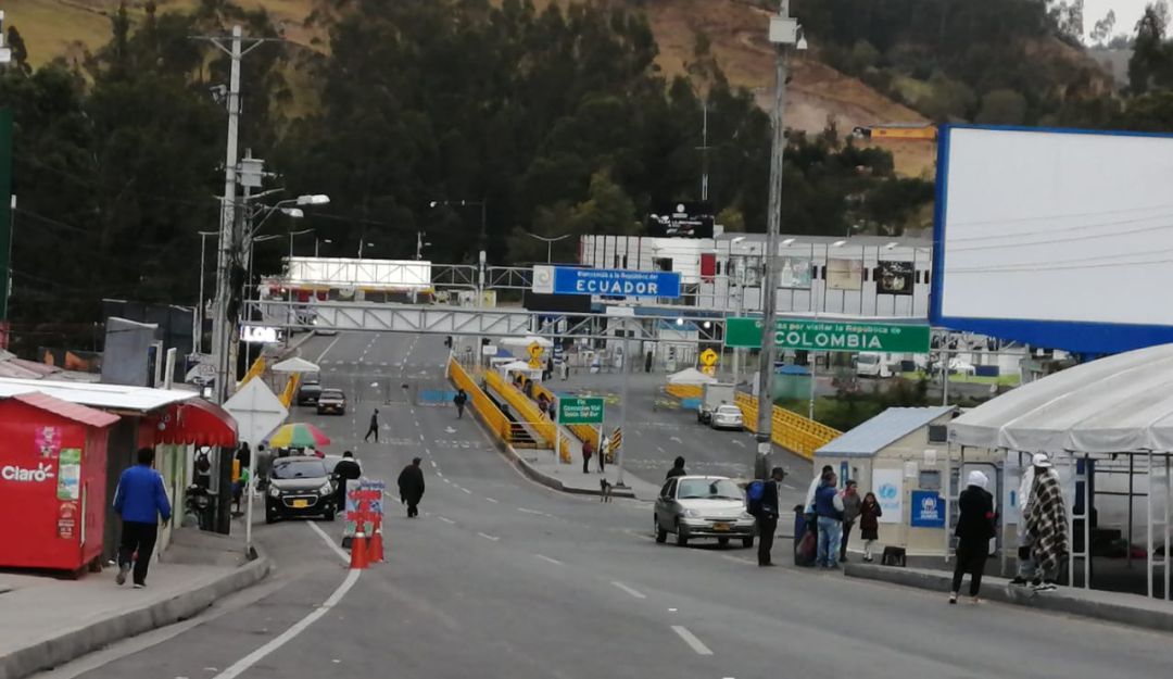 Frontera con Ecuador: Se reanuda el transporte de carga en la frontera con Ecuador