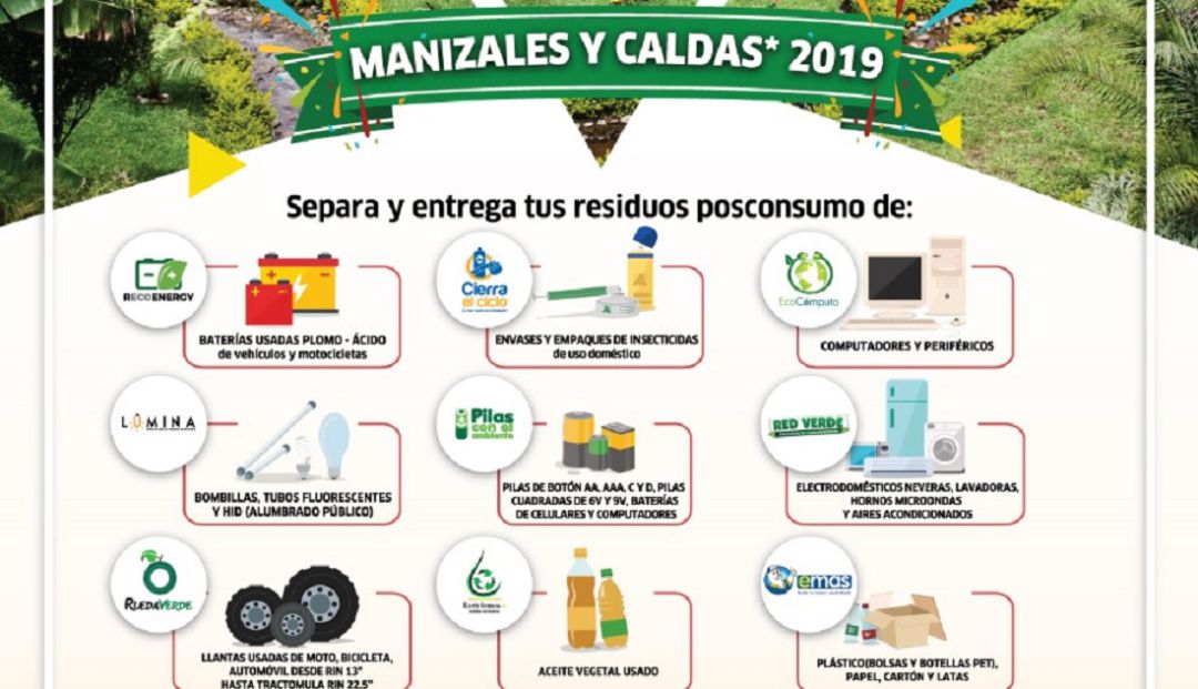 En Caldas se realizará una jornada de recolección de residuos posconsumo - Caracol Radio