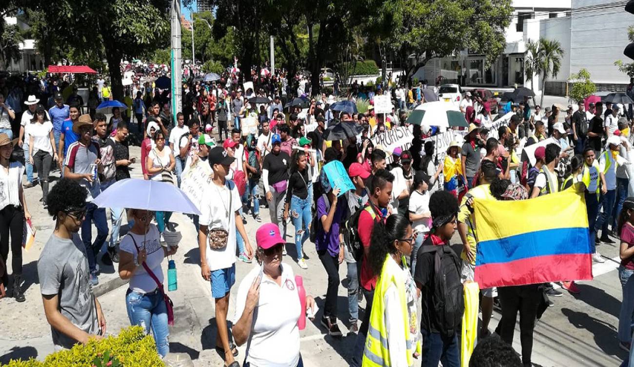 Marchas 4 diciembre Barranquilla Nuevas marchas por paro nacional para