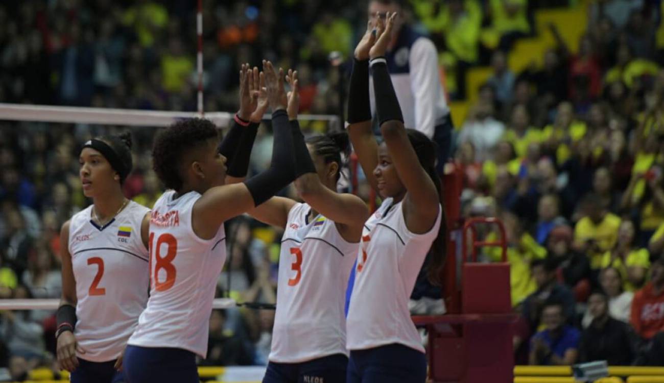 Seleccion Chilena Femenina Court Game Integrantes Equipo Voleibol Femenino Colombia