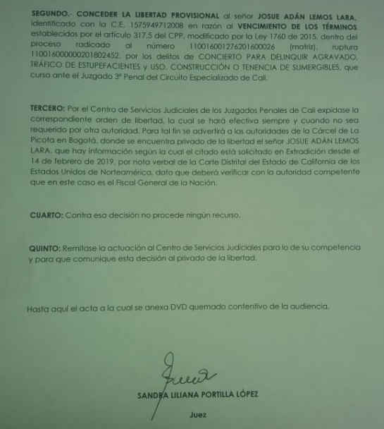 Avalan extradición de guatemalteco, supuesto enlace del cartel de Sinaloa