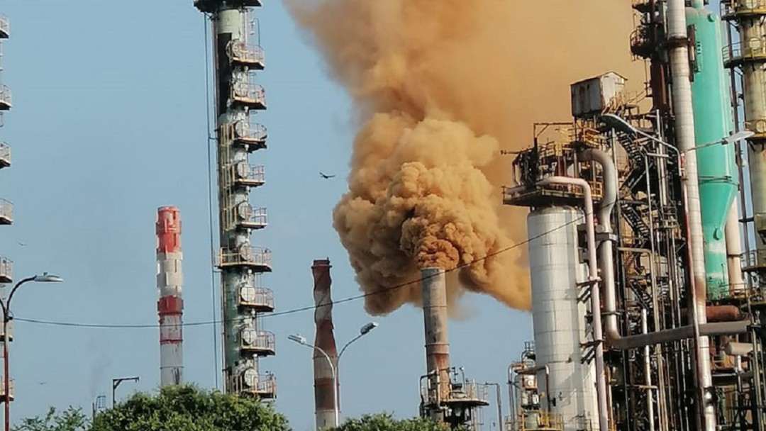 VIDEO: Ecopetrol atendió incidente en una de sus plantas