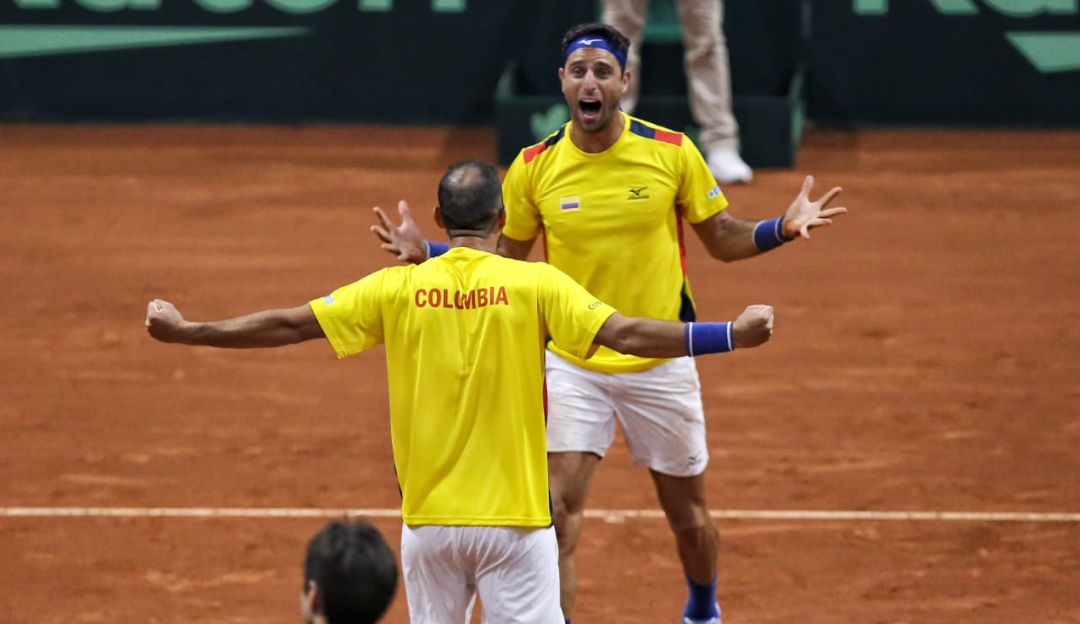 Copa Davis Colombia Vs Argentina: Cabal/Farah Vs Zeballos ...