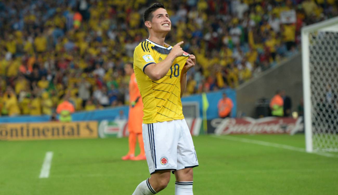 James Rodriguez Gol Uruguay El Golazo De James A Uruguay En 8 Bit Y En La Voz Del Tato Sanint Deportes Caracol Radio