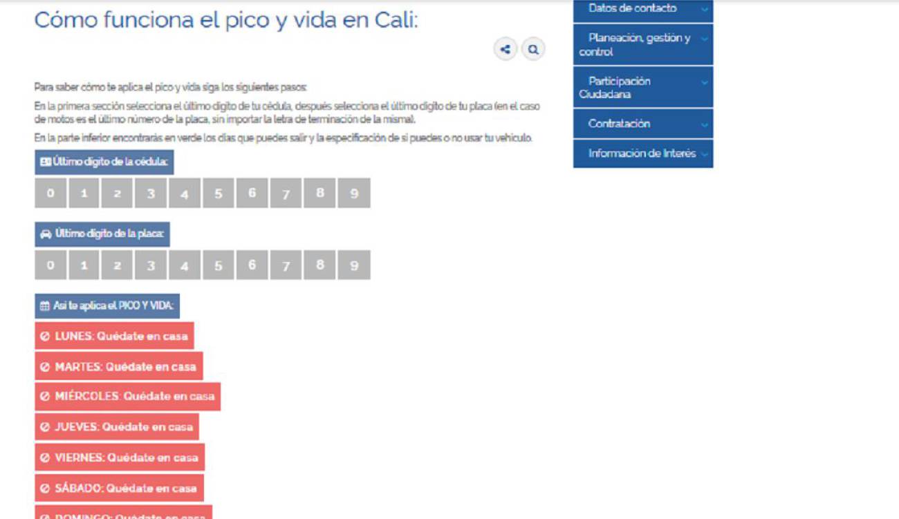 Pico Y Vida Esta Aplicacion Lo Ayudara A Entender La Medida Del Pico Y Vida Cali Caracol Radio