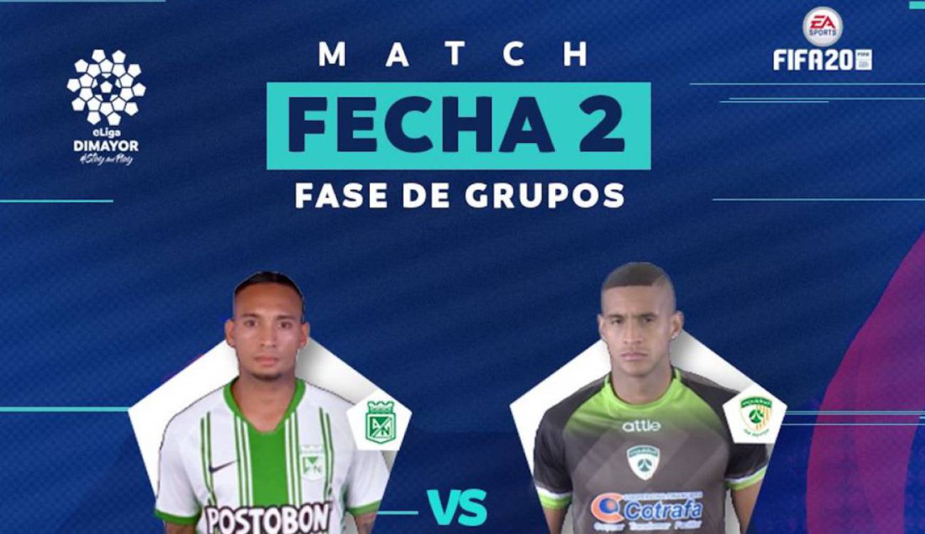 Resultado Equidad Vs Nacional fecha 2 eLiga Dimayor ...