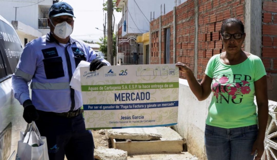 Aguas de Cartagena: Usuarios buena paga recibieron ...
