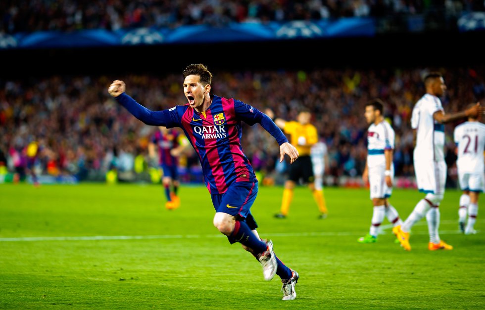 En el Barcelona, los goles se dividen por competiciones de la siguiente manera: 441 tantos en LaLiga, 114 en la Liga de Campeones, 53 en la Copa del Rey, 5 en el Mundial de Clubes, 14 en la Supercopa de España y 3 en la Supercopa de Europa. En el Barcelona, los goles se dividen por competiciones de la siguiente manera: 441 tantos en LaLiga, 114 en la Liga de Campeones, 53 en la Copa del Rey, 5 en el Mundial de Clubes, 14 en la Supercopa de España y 3 en la Supercopa de Europa.