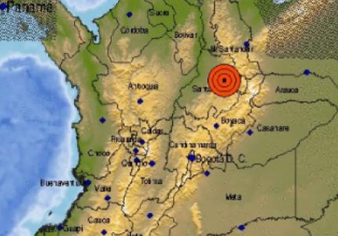 Dos fallas podrían estar ocasionando los temblores en Santander