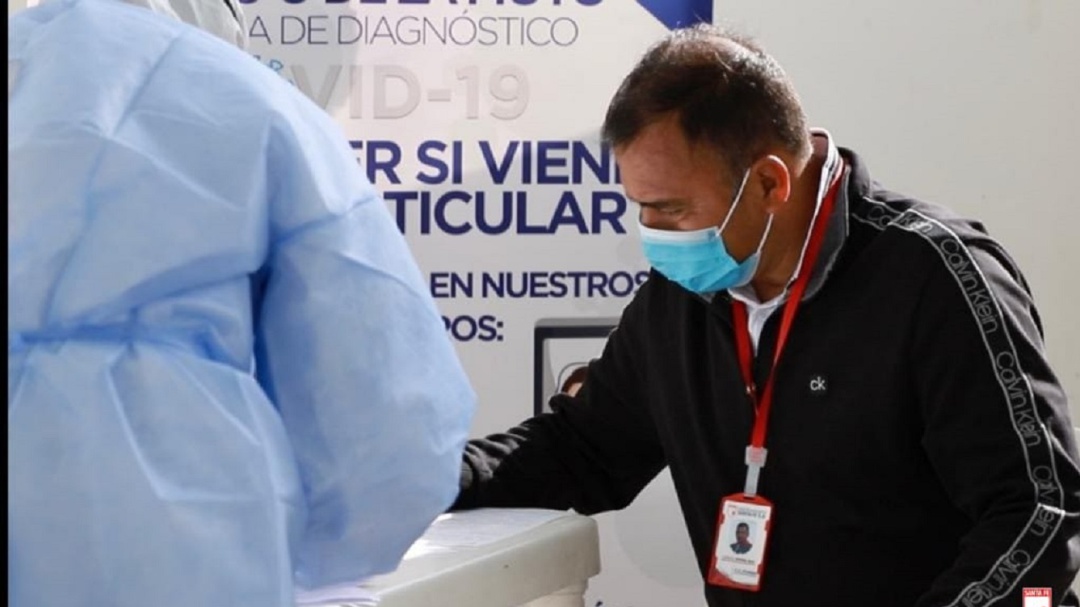 Diez positivos por coronavirus entre los equipos bogotanos