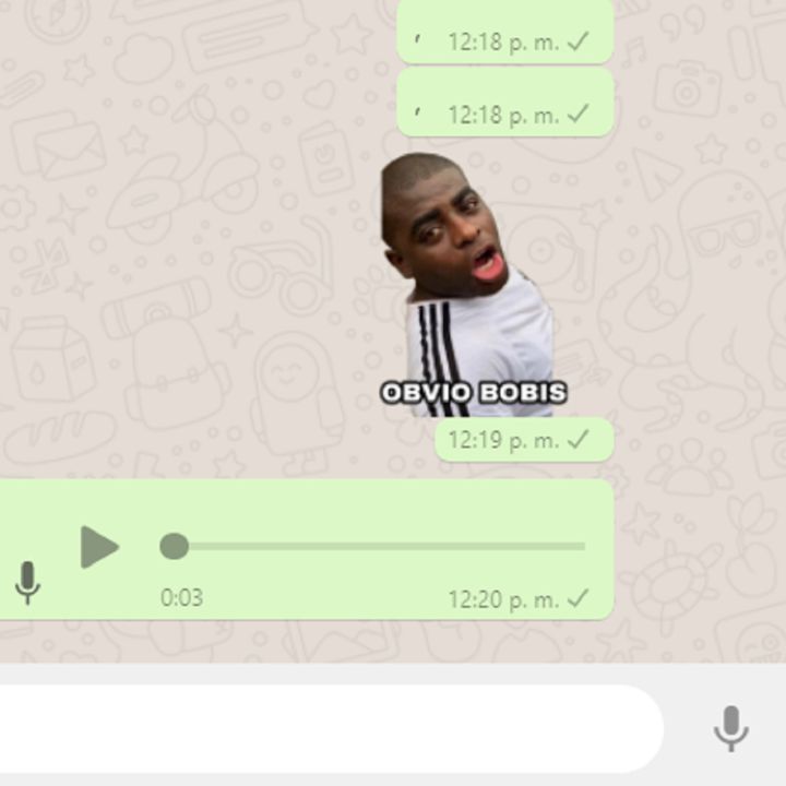 Envíe stikers con sonidos de esta forma en WhatsApp