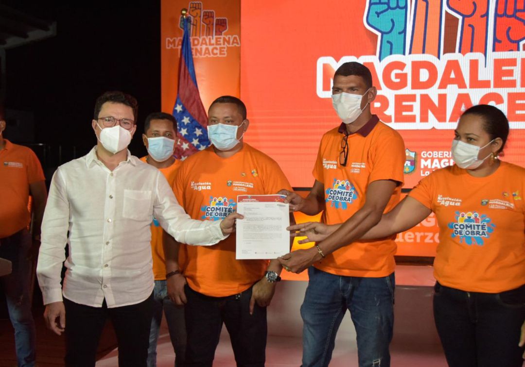 132 mil habitantes del Magdalena se beneficiarán con agua potable