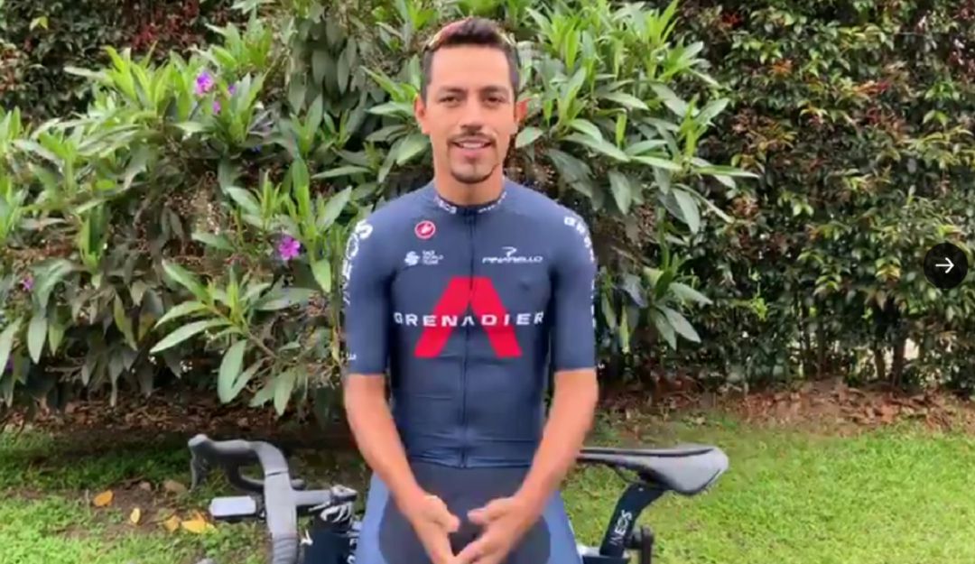 Daniel Martinez Ineos Daniel Felipe Martinez Ya Luce El Uniforme Del Ineos Deportes Caracol Radio