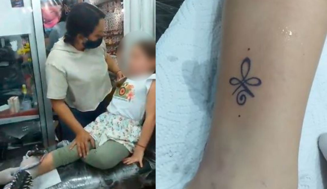 Niña tatuada en Pereira: Madre de la menor tatuada en Pereira fue  amonestada por el ICBF | Pereira | Caracol Radio