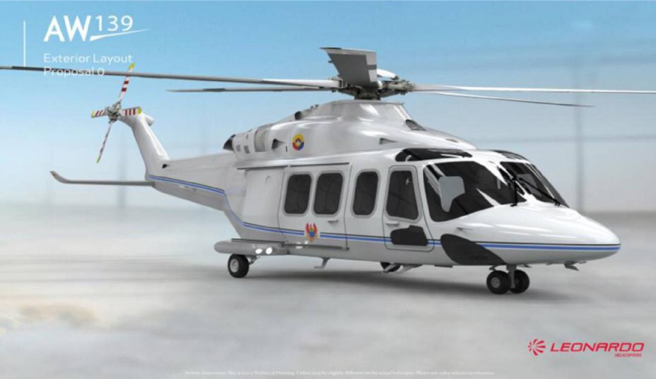 En abril opera el nuevo helicóptero presidencial.: Así es ...