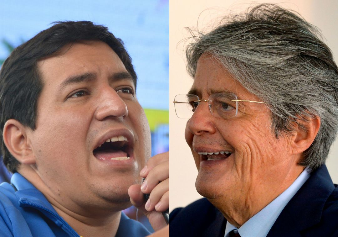 Arauz y Lasso se disputarán la presidencia de Ecuador en segunda vuelta