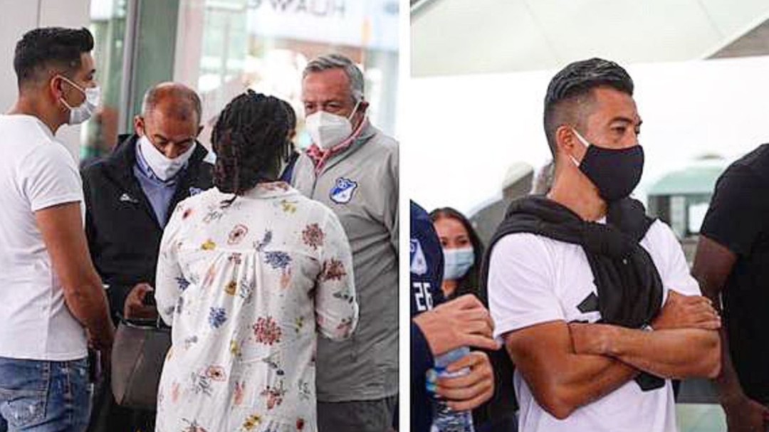 Para aplaudir: Gran recibimiento de Millonarios para Andrés Román en Bogotá