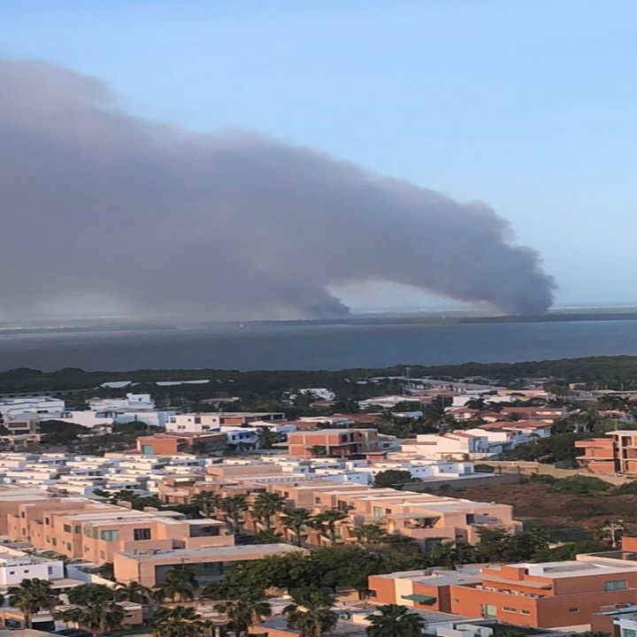 Nuevo incendio en el parque Isla Salamanca