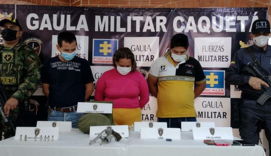 Capturados alias 'Laura', 'Chiqui' y 'el Indio' en el Caquetá | Regional | Caracol Radio
