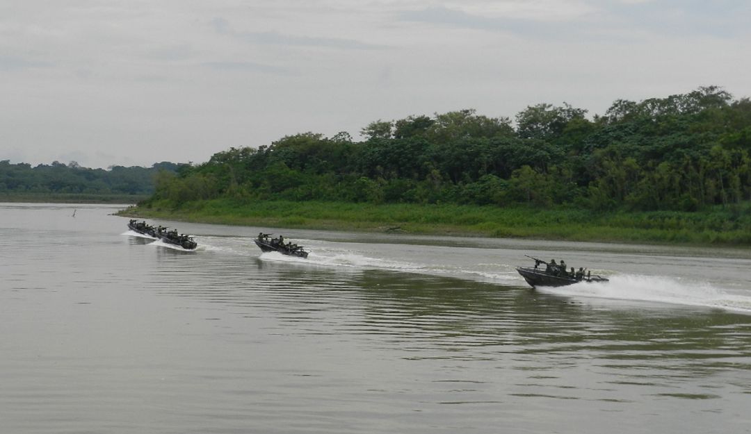 La operación militar ocurrió en inmediaciones del río Ajajú, del municipio de Calamar, Guaviare.
