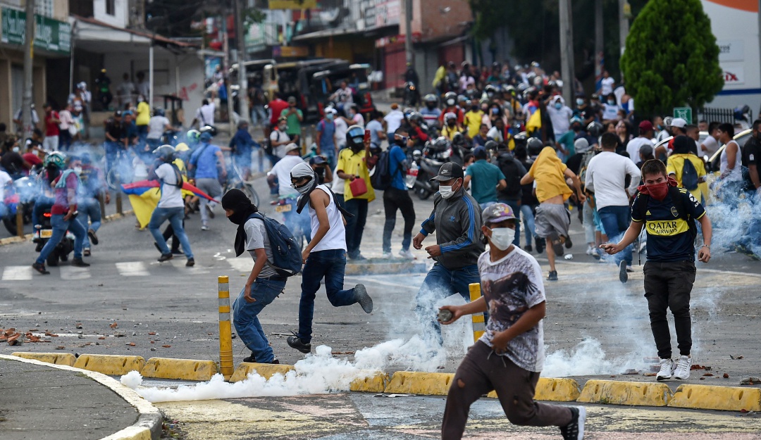 Protestas en Cali "La única seguridad que tenemos en los barrios son