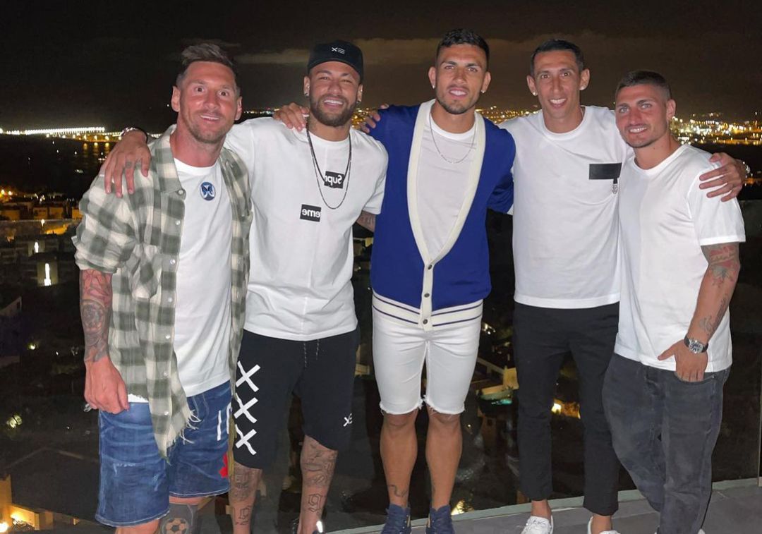 ¿Foto premonición? Messi explicó la razón de su reunión con amigos del PSG