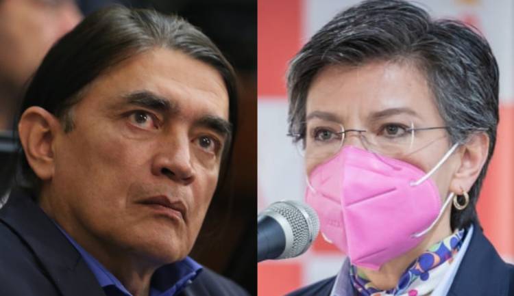 Claudia López pelea Gustavo Bolívar: Claudia López eres ...