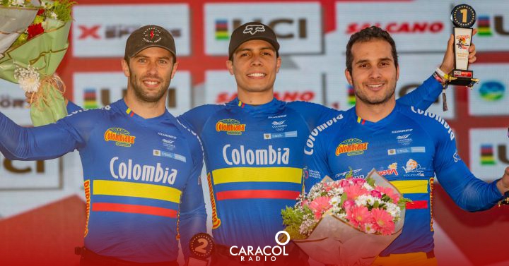 Diego Arboleda: Video: Historic!  Colombia makes 1, 2, 3 and 4 in the MotoGP World Cup |  Sports