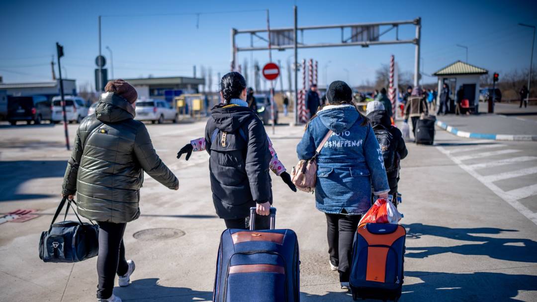 Este es el mapa de los refugiados de Ucrania por el conflicto con Rusia