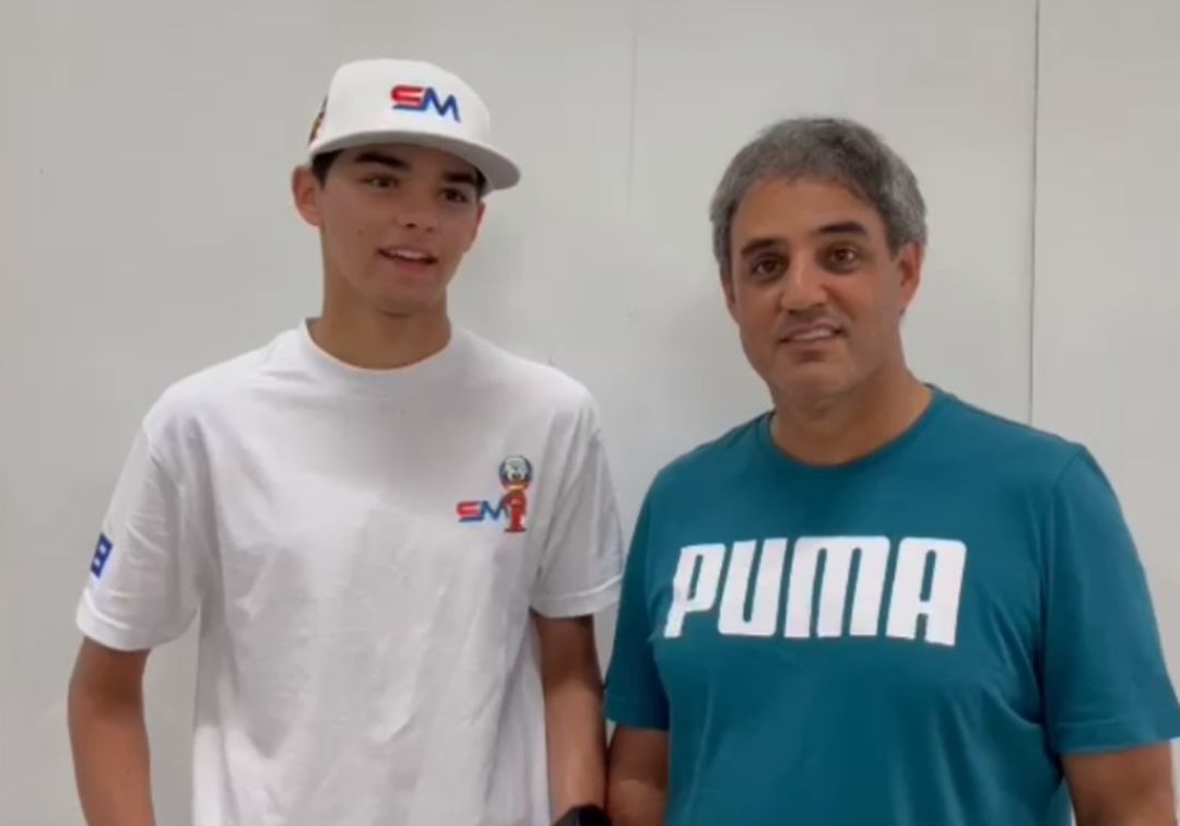 Juan Pablo Montoya y su hijo Sebastián correrán juntos por primera vez