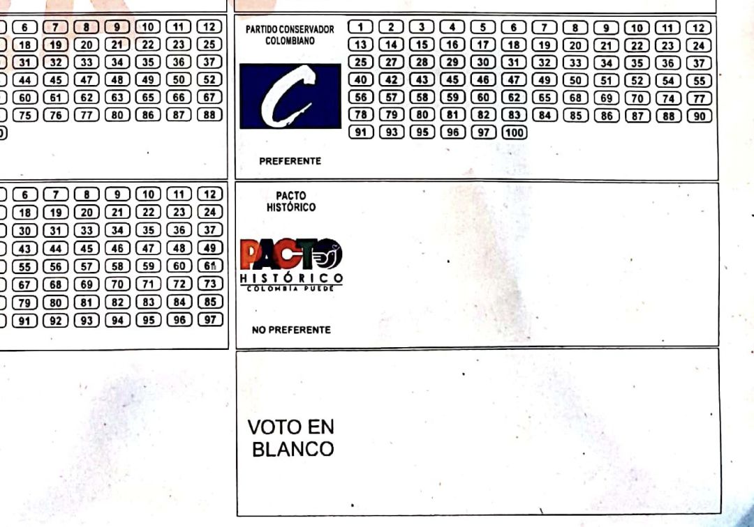 No aparecen votos del Pacto Histórico en Nariño